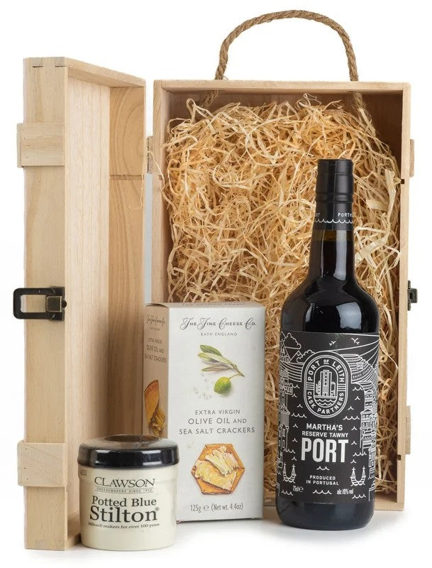 PortofLeithTawnyPort&StiltonGiftBox