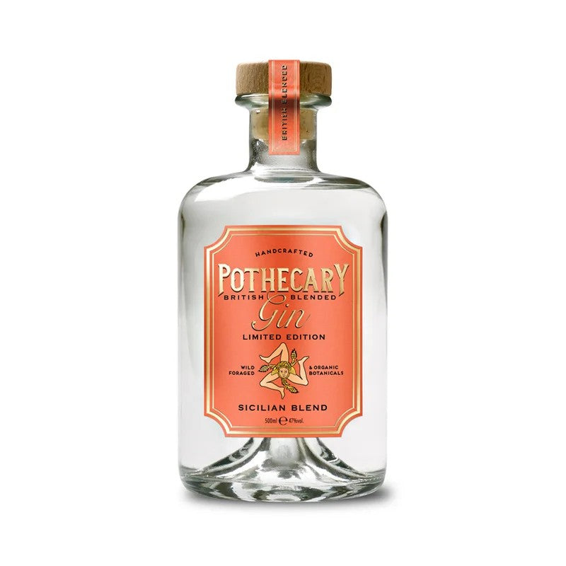 PothecaryGinSicilianBlend–OrganicGin