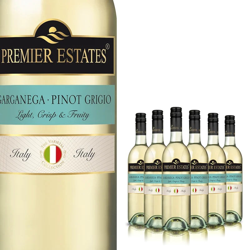 PremierEstatesGarganega-PinotGrigioWhitewine–75cl