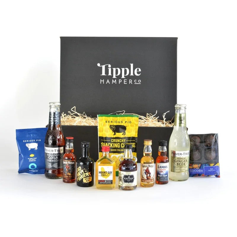 PremiumClassicRum&SnacksMiniatureHamper