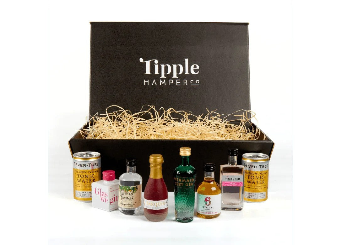 PremiumFruitGinMiniatureSelectionHamper–43%ABV