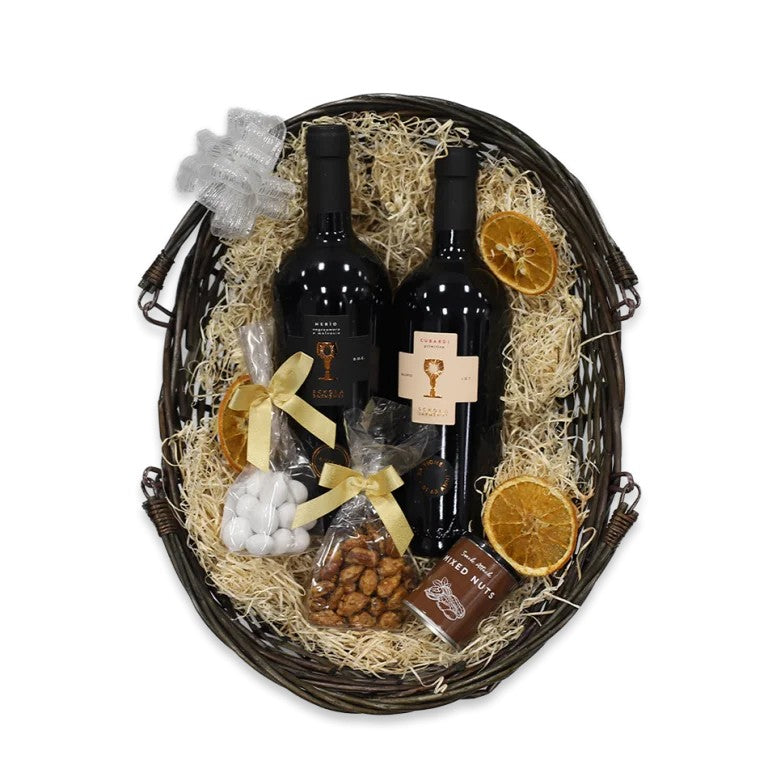 PremiumWineBasket–2Bottles2×75cl.