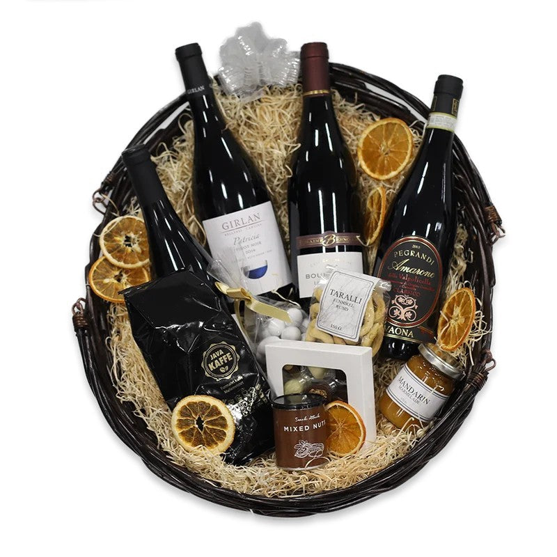 PremiumWineBasket–4Bottles4×75cl.