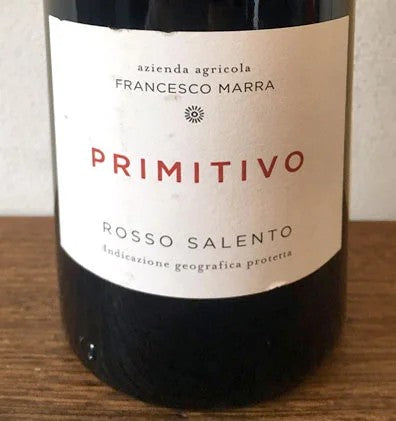 Primitivo2020RossoSalentoIgp–FrancescoMarra
