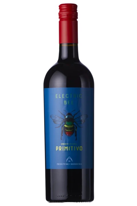 ProduttoriViniManduriaElectricBeePrimitivo2023