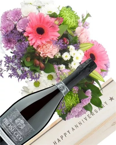 ProseccoandFlowersAnniversaryGift