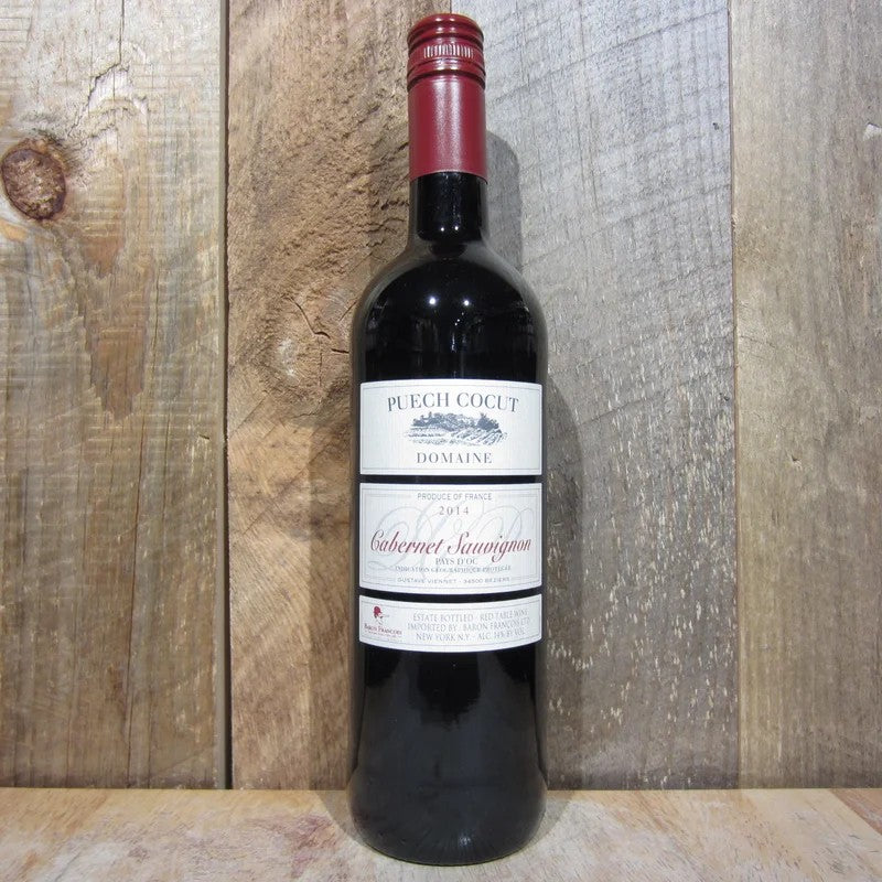 PuechCocutVindePaysCabernetSauvignon750ml