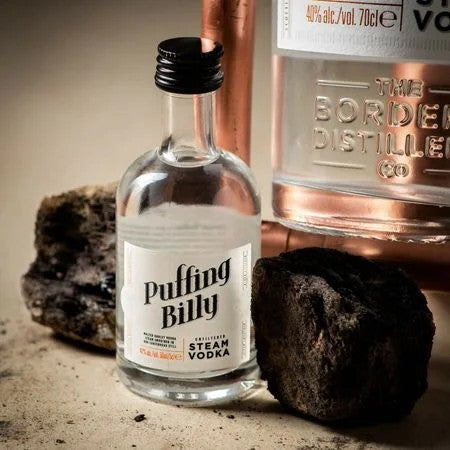 PuffingBilly–Miniature:UnfilteredSteamVodka(5cl,40%)