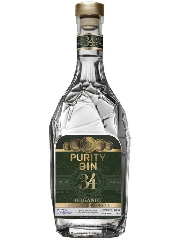 PurityGin34(ECO)–CraftNordicDryGin70cl.43%