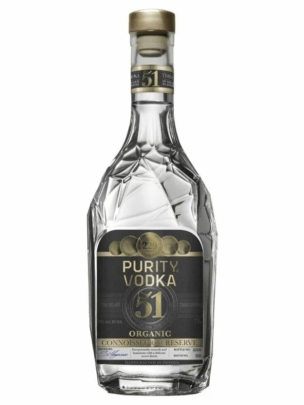 PurityVodka51(ECO)–ConnoisseurReserve100cl.40%