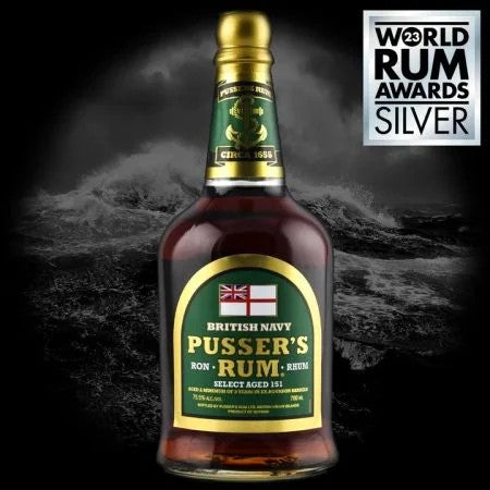 Pusser’sSelectAged151NavyRum70cl(75.5%ABV)