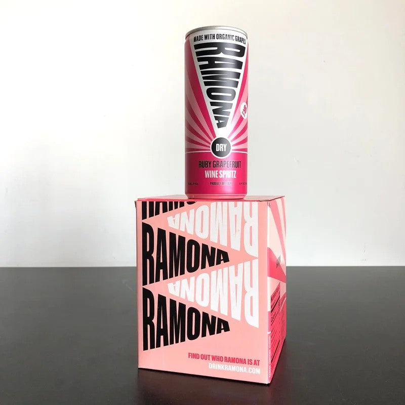 RamonaRubyGrapefruitDryWineSpritz250mlCan,Italy