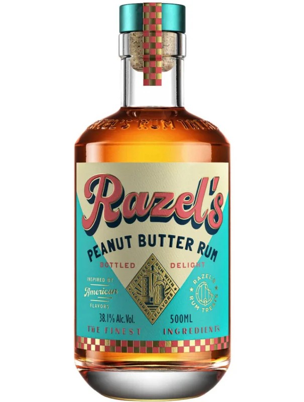 Razel’sPeanutButterRum50cl.38,1%