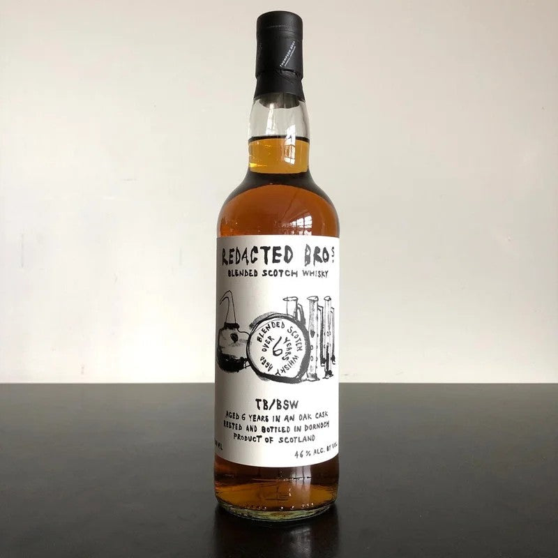 RedactedBrosTB/BSW,BlendedScotchWhisky,AgedOver6YearsScotchWhiskey,Scotland