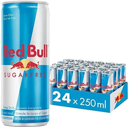 REDBULLSUGARFREE24X250ML