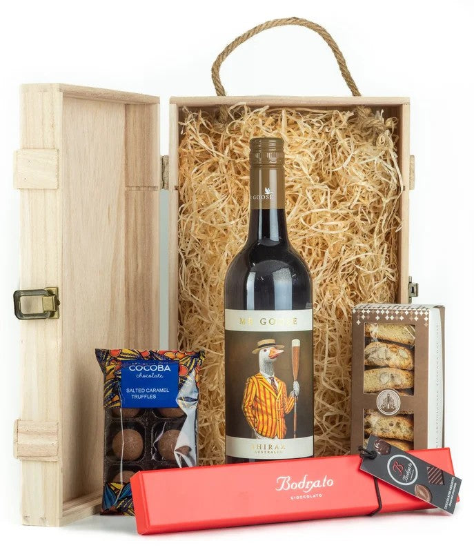 RedWine&PremiumTreatsGiftBox