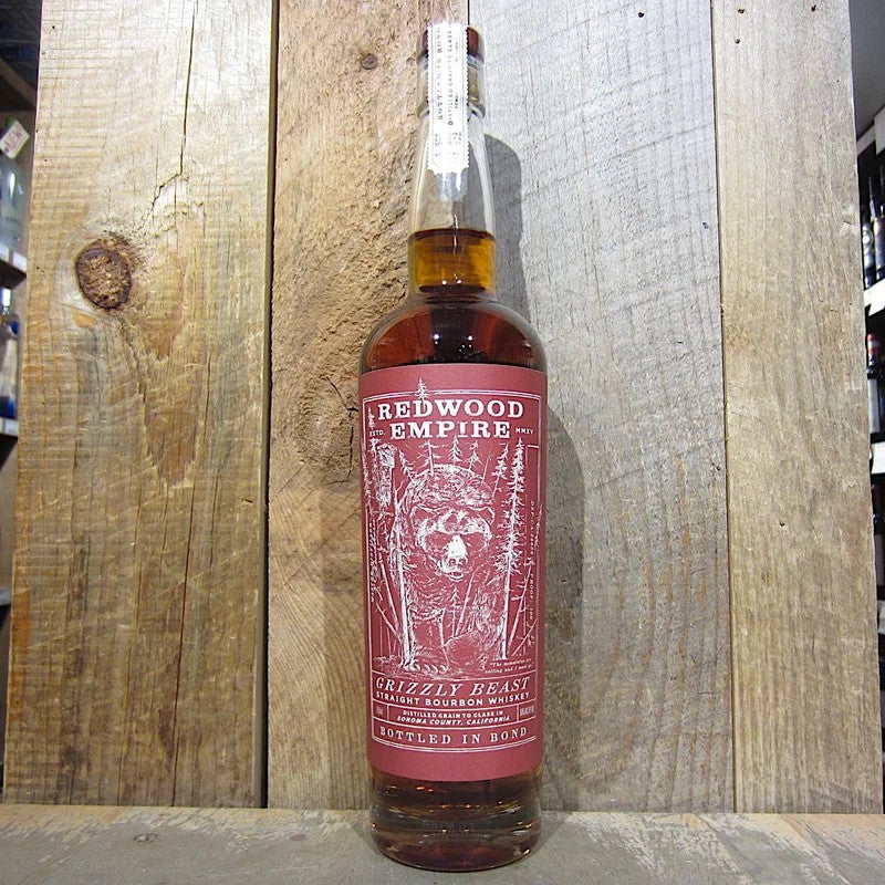 RedwoodEmpireGrizzlyBeastStraightBourbon750ml