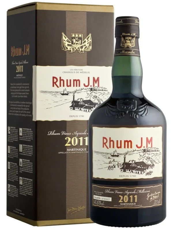 RhumJ.MMillesime2011–RhumAgricole70cl.41,87%