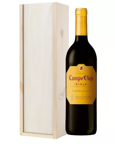 RiojaTempranilloRedWineGiftinWoodenBox