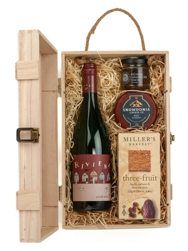 RivieraPinotNoirRedWine&CheeseGiftBox