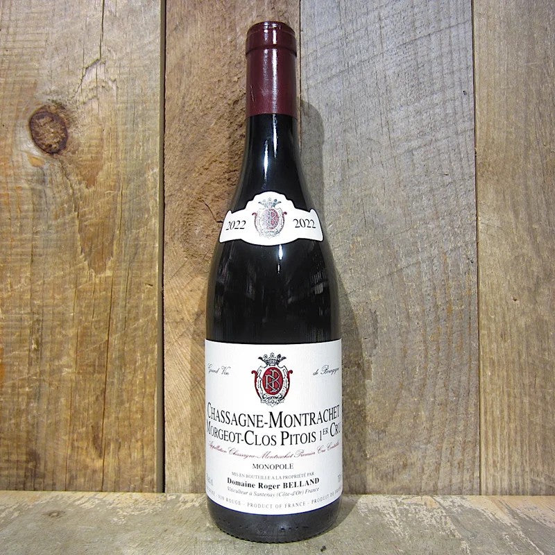 RogerBellandChassagneMontrachetRougeClosPitois1erCru2022750ml