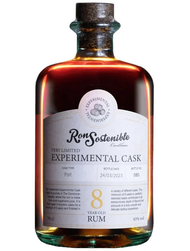 RonSosteniblePortExperimentalCask8Years70cl.43%