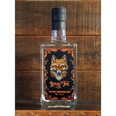 RoyalFoxBloodOrangeGin70cl(42%ABV)