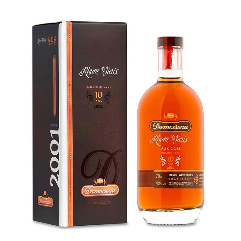 RumDamoiseau10AgedMillesimatoAgricoleCl70Cased