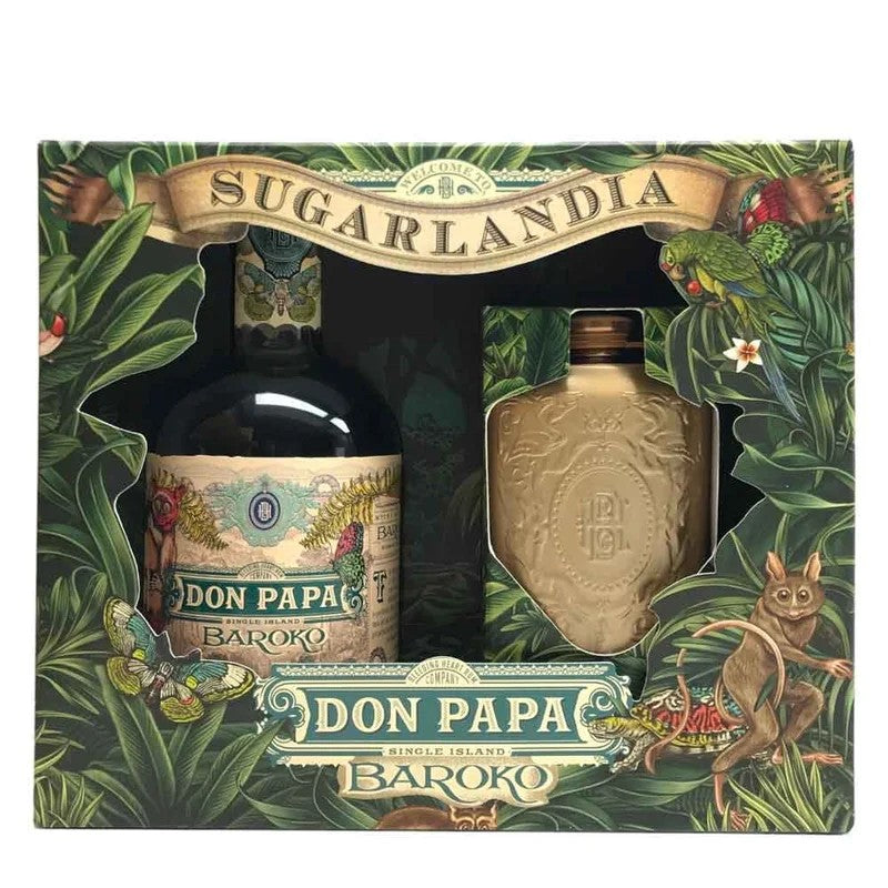 RumDonPapaBarokoCl70LimitedEditionSugarlandiawithFlask
