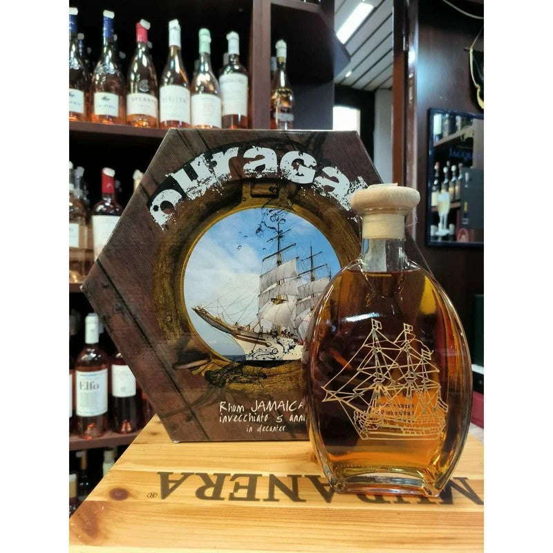 RumJamaica5Y.O.DecanterOuragan(70CL,40.0%Vol.)