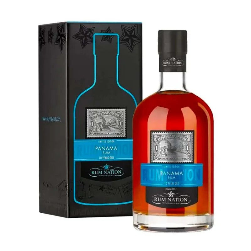RumNationPanama10YearsCl70Boxed