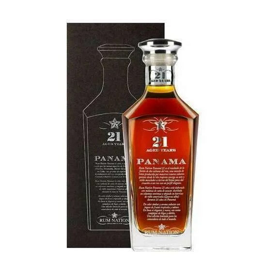 RumNationPanama21Years(0.7L,40%Vol.)