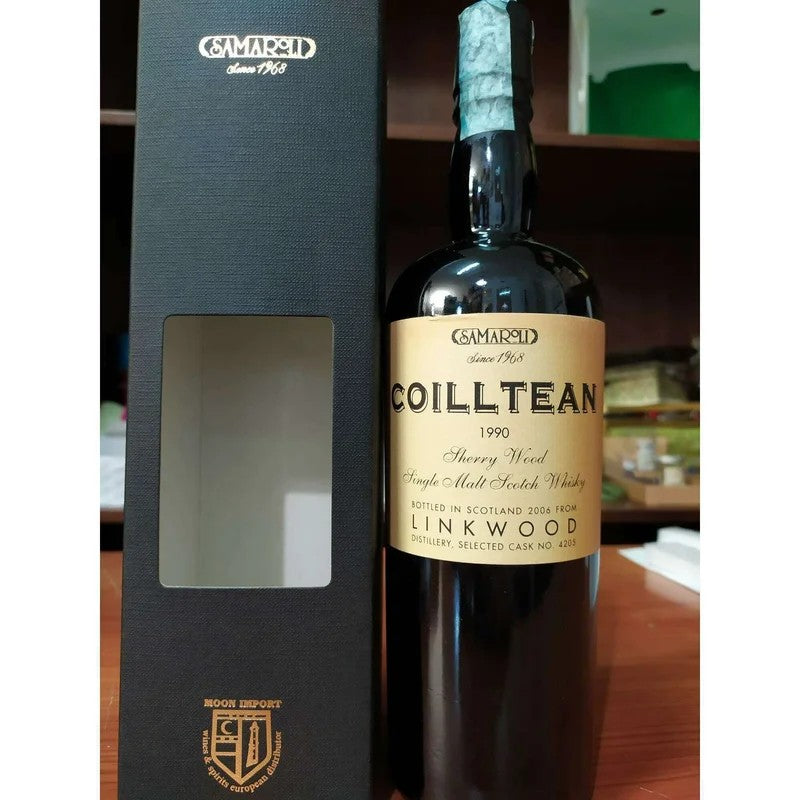 SamaroliCoillteanLinkwood1990(bottled2006)–SherryWood45%abv