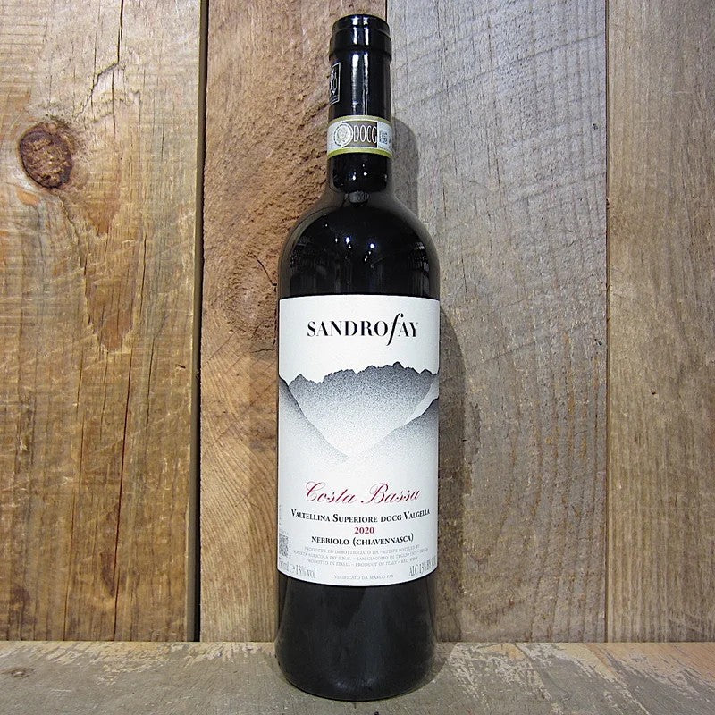 SandroFayValtellinaSuperioreValgellaCostaBassa2022750ml