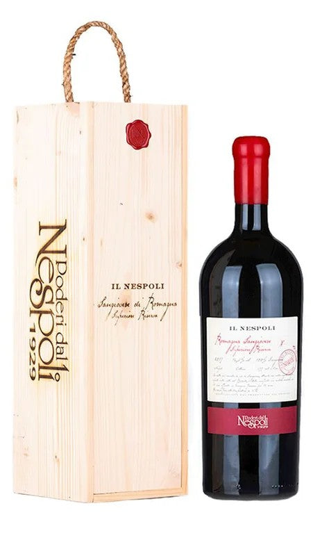 SangioveseSuperioreRiservaRomagnaDOC–IlNespoli–Magnum–PoderidalNespoli