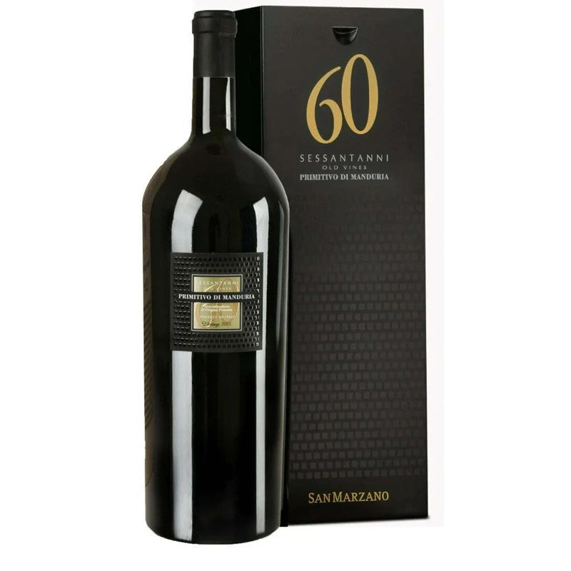 SanMarzanoVini–Primitivo60years2018Magnum1.5LT