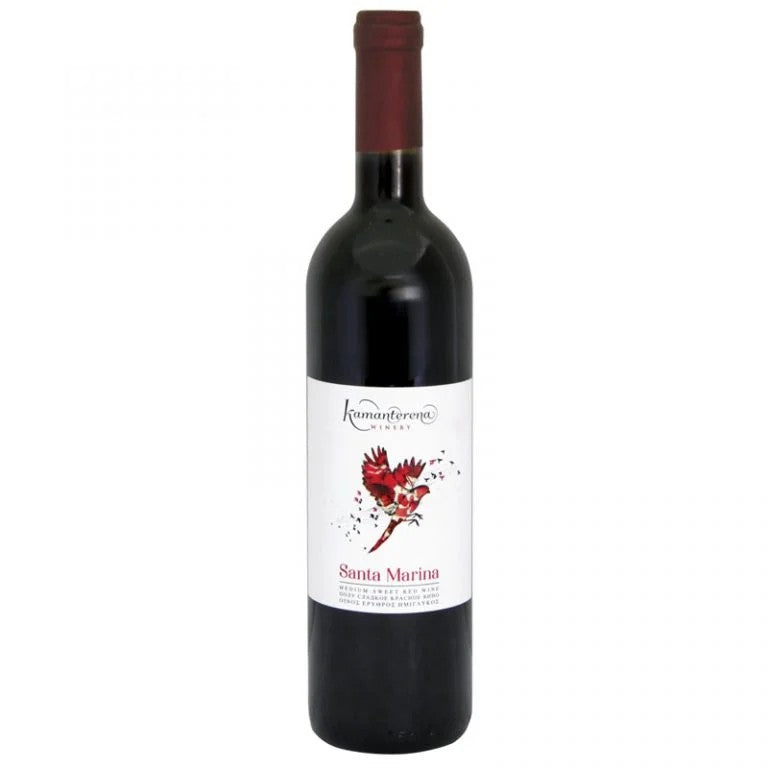 SantaMarinaRedMediumSweetKamantarenaWinery75cl