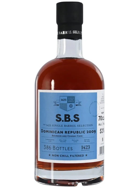 SBSDominicanRepublic2009–Bourbon&CognacCask70cl.52%