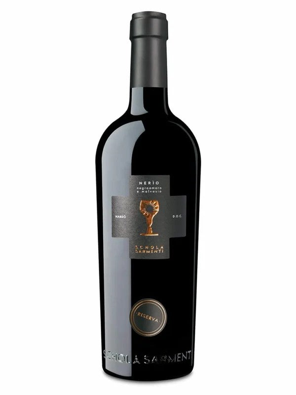 ScholaSarmenti–NerioRiservaNegroamaro-MalvasiaMAGNUM2019150cl.