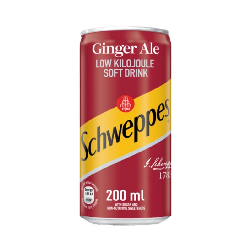Schweppes200mlCanGingerAle