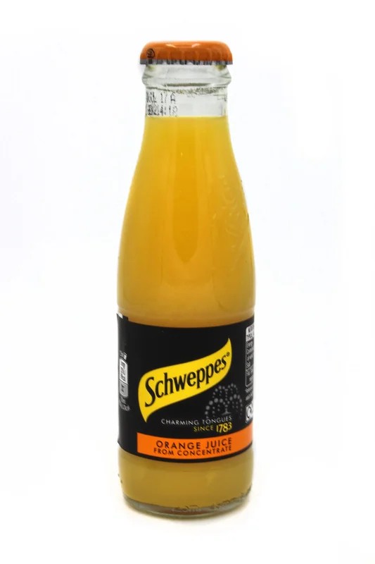 SchweppesOrangeJuice125mlx6BOTTLES