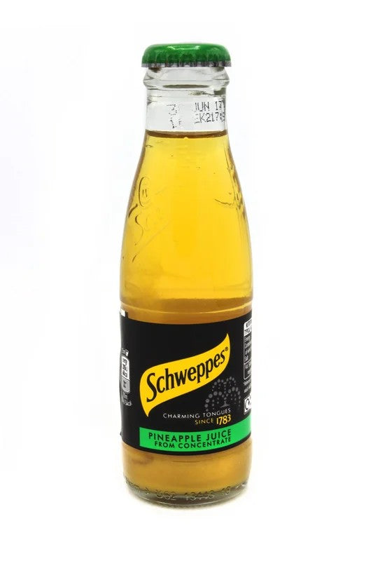SchweppesPineapplesJuice125mlx24BOTTLES