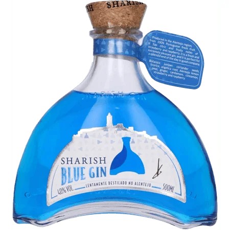 SharishBlueGin50cl(40%ABV)