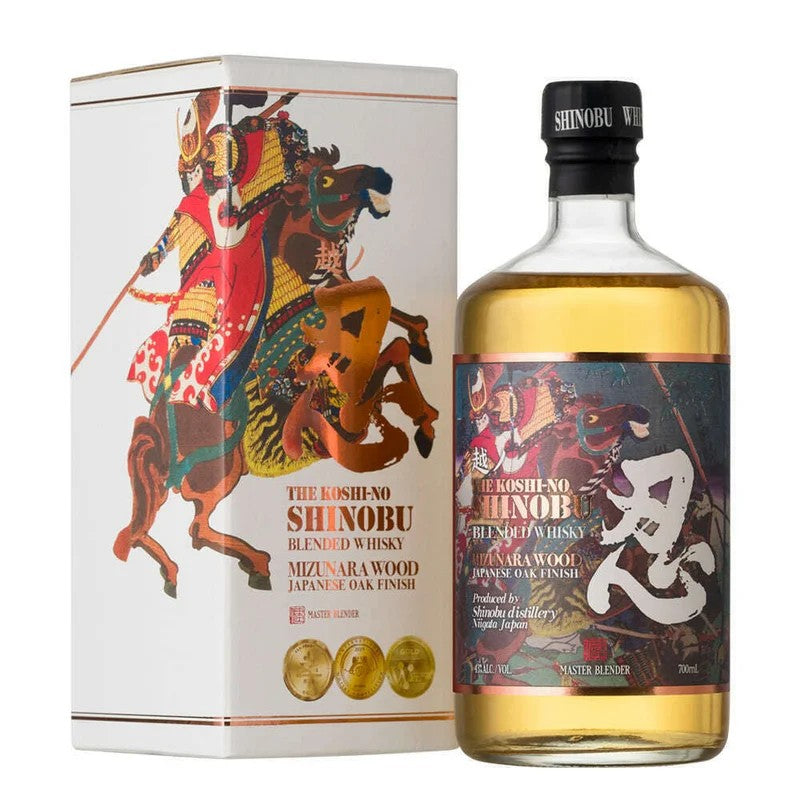 SHINOBUBlendedWhiskeyMizunaraOakFinish(70CL,43.0%Vol.)