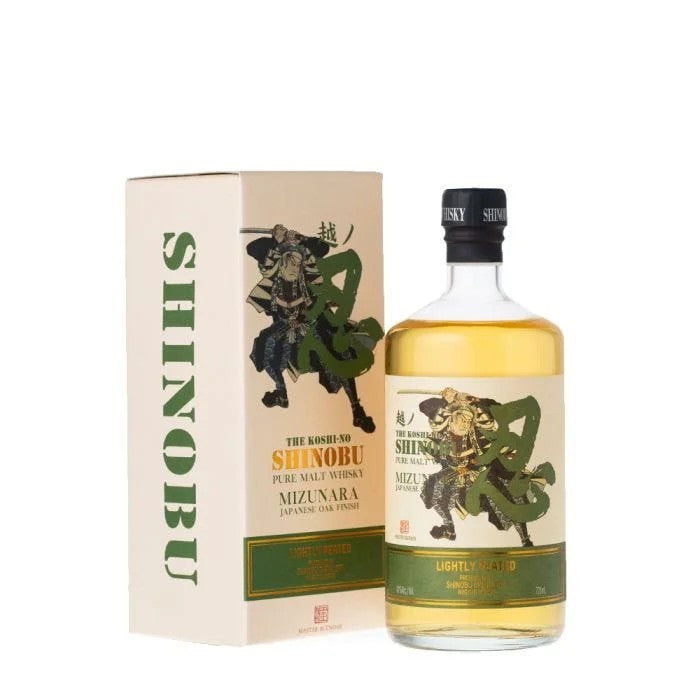 ShinobuLightlyPeatedPureMalt,MizunaraOakFinish