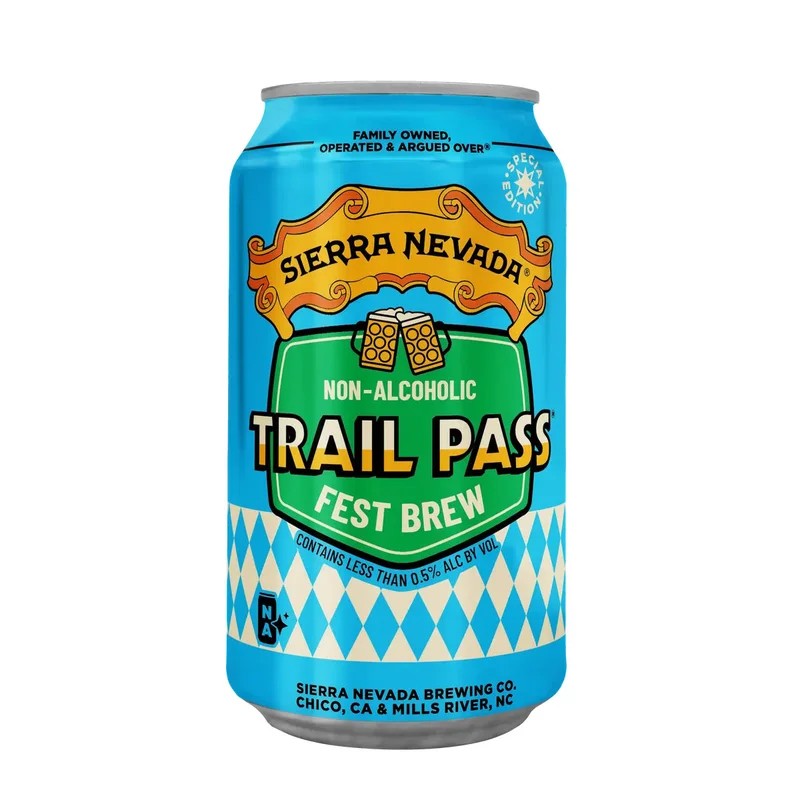 SierraNevadaTrailPassFestBrew0.5%–AlcoholFreeFestbierStyleLager