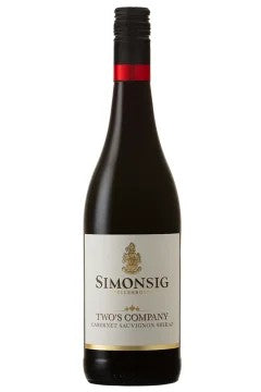 SimonsigTwo’sCompanyCabernetSauvignon–Shiraz2022