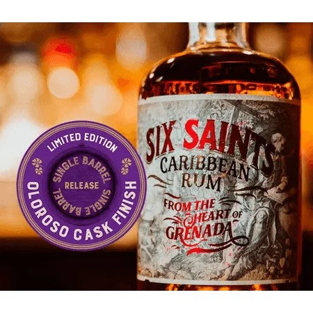 SixSaintsCaribbeanOlorosoCaskFinishRum(70cl)41.7%