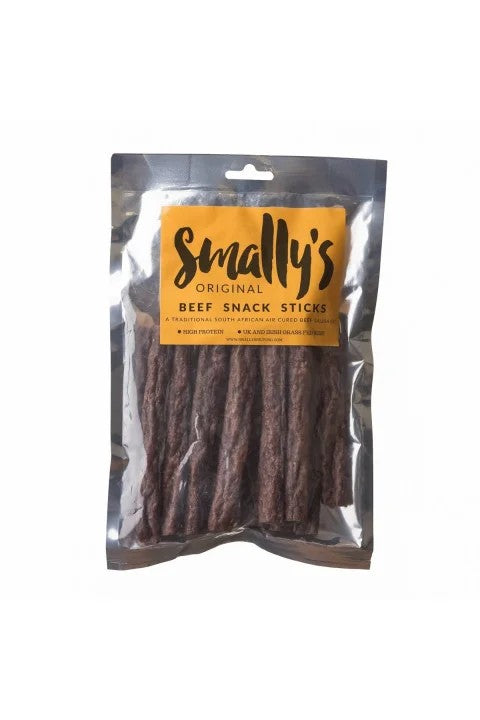 Smally’sBeefSnackSticks(Droewors),LargePack,250g