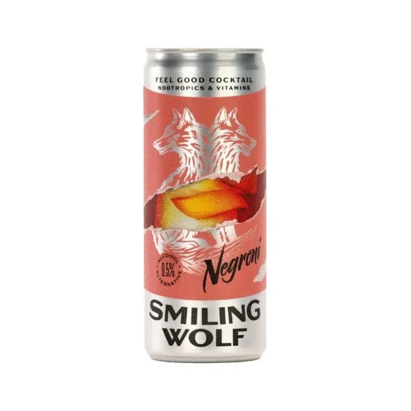 SmilingWolfAlcoholFreeNegroni–FunctionalBotanicalDrink0.0%